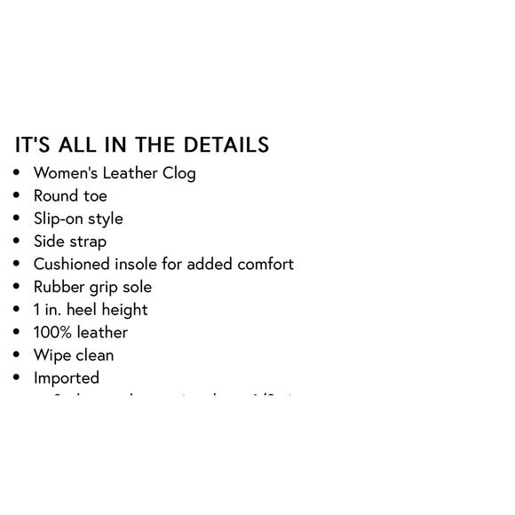 NEW Gentle Souls Kenneth Cole Henley Clog Tan Genuine Leather Cushioned Womens 8 - Picture 5 of 7